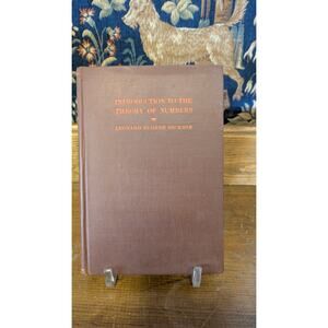 1929 Dickson Theory of Numbers 1931 2nd Impression Chicago HC